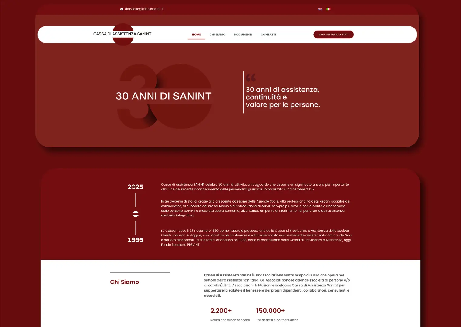 netevolution sito web cassa sanint