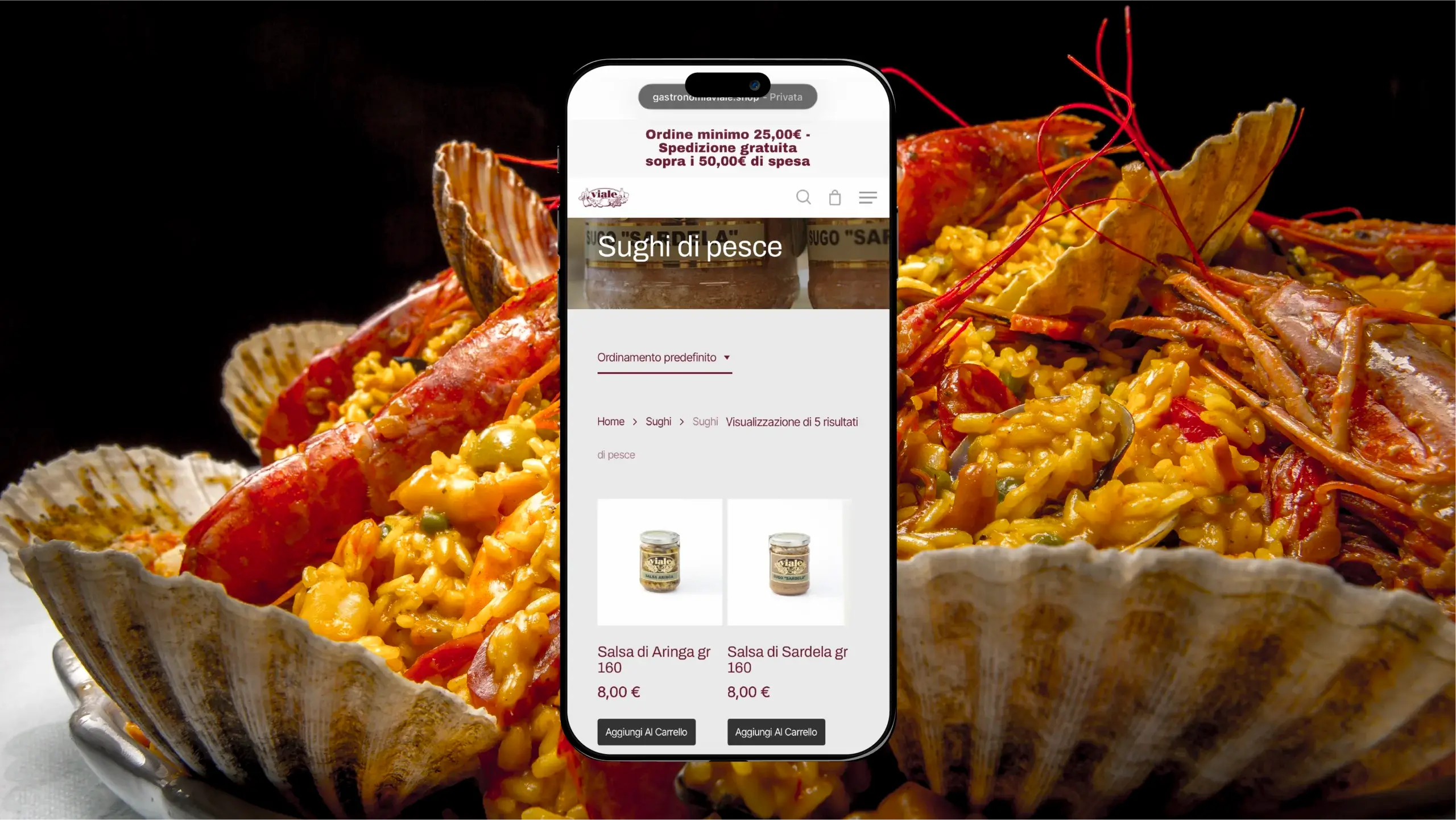 netevolution vicenza sito web gastronomia viale